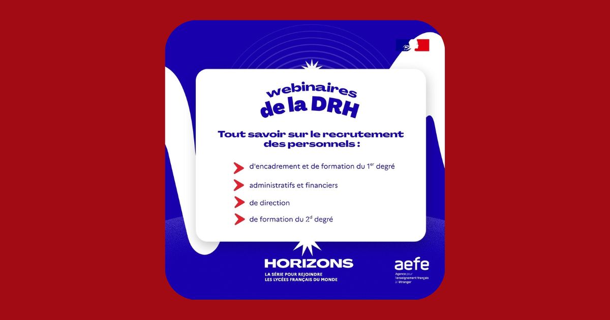 recrutement aefe