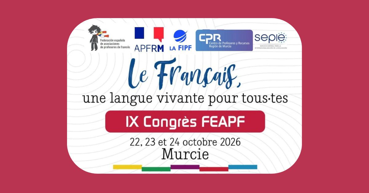 congrès national des professeurs de français en Espagne