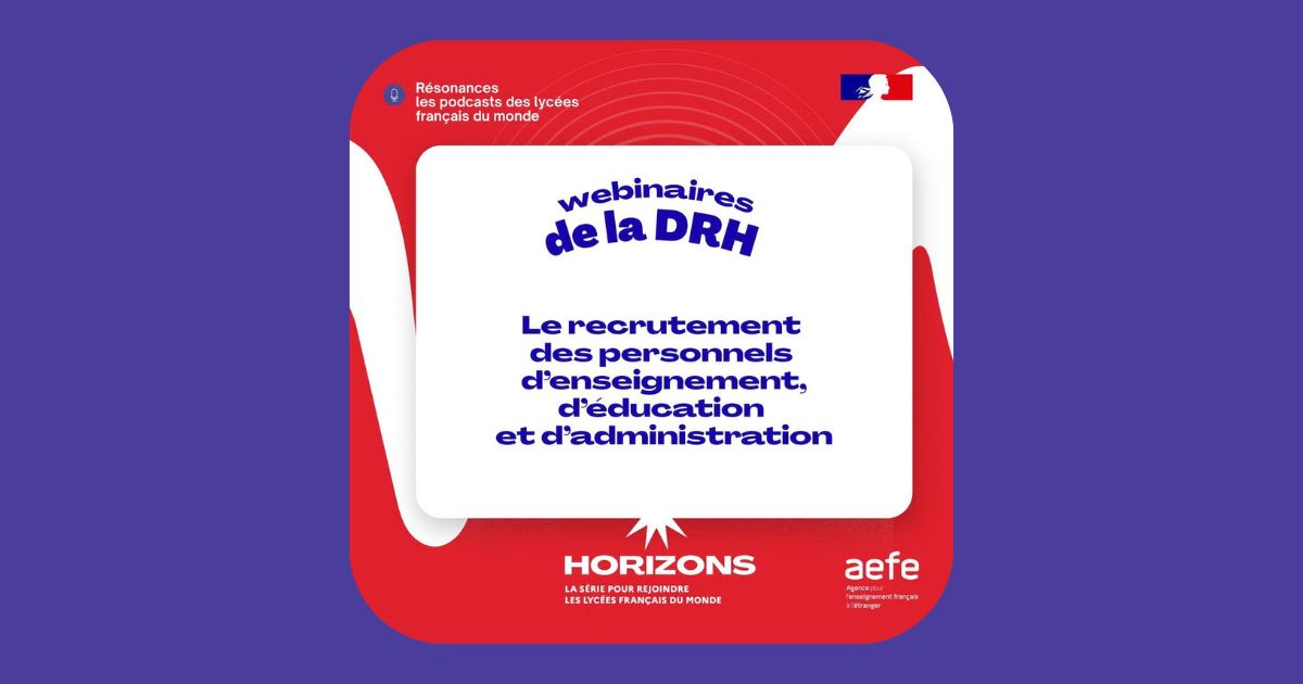 webinaire de la drh