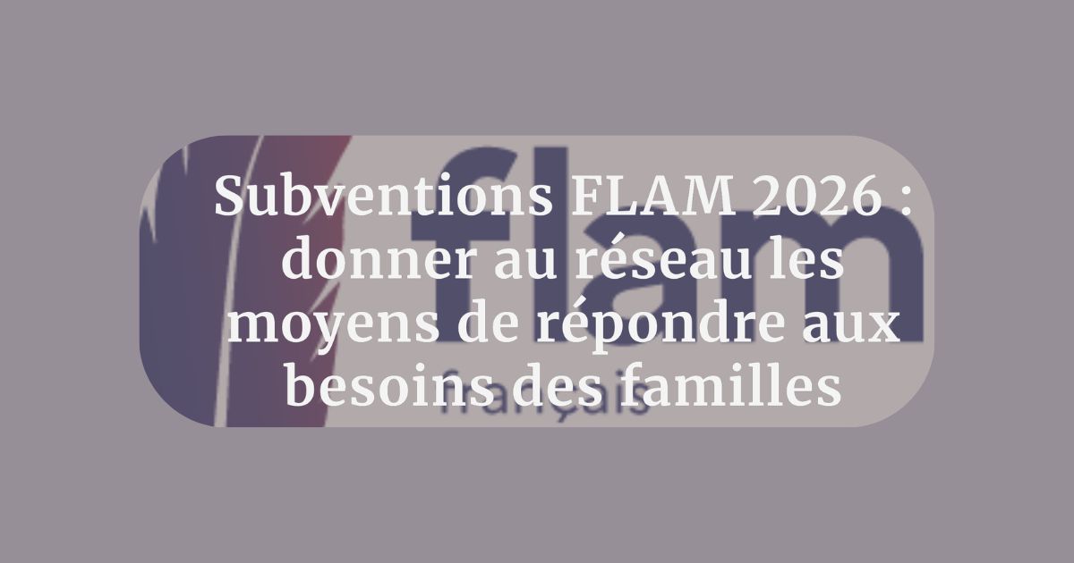 subventions flam 2026